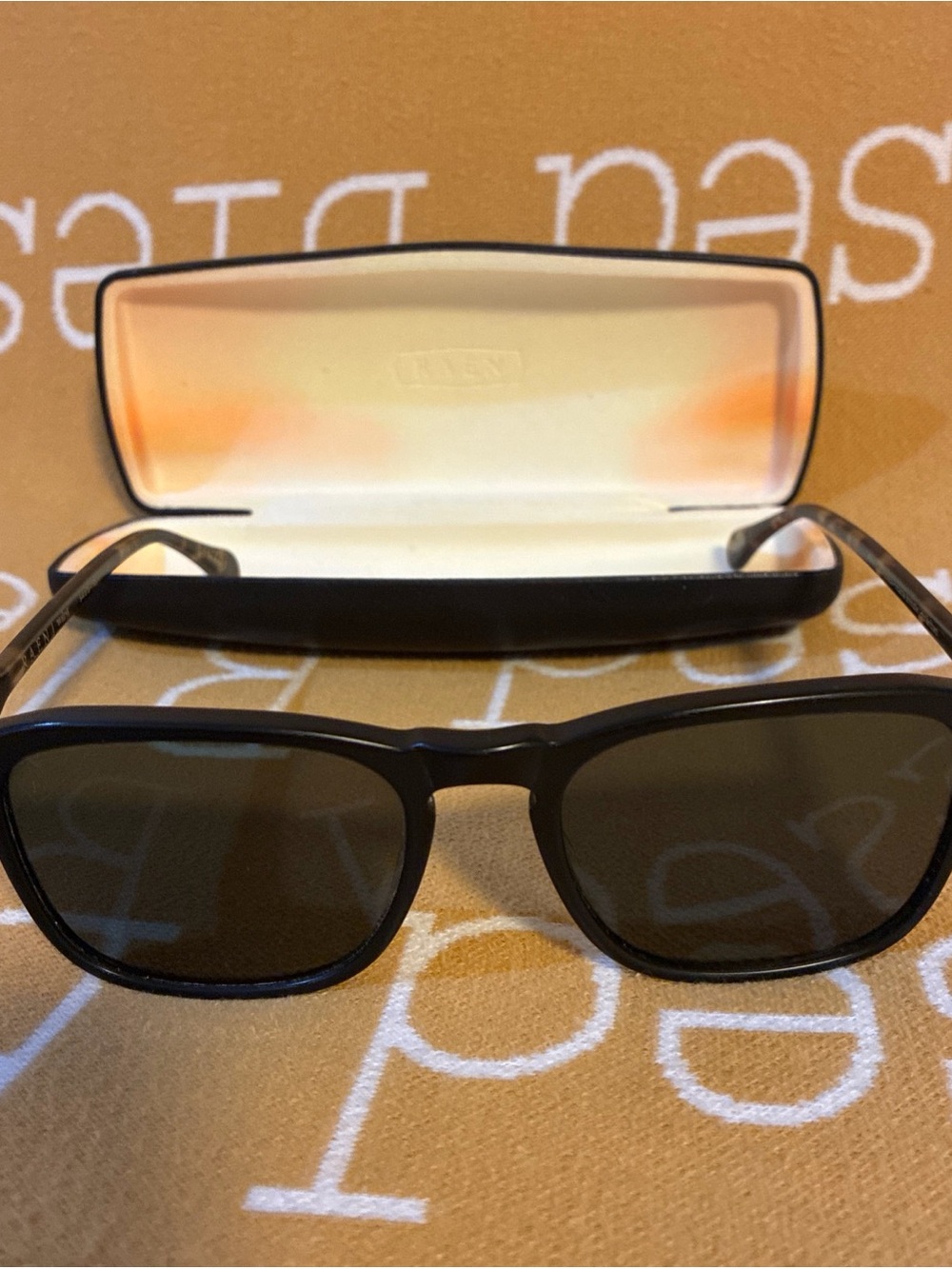 RAEN Black Sunglasses with Dark Lenses